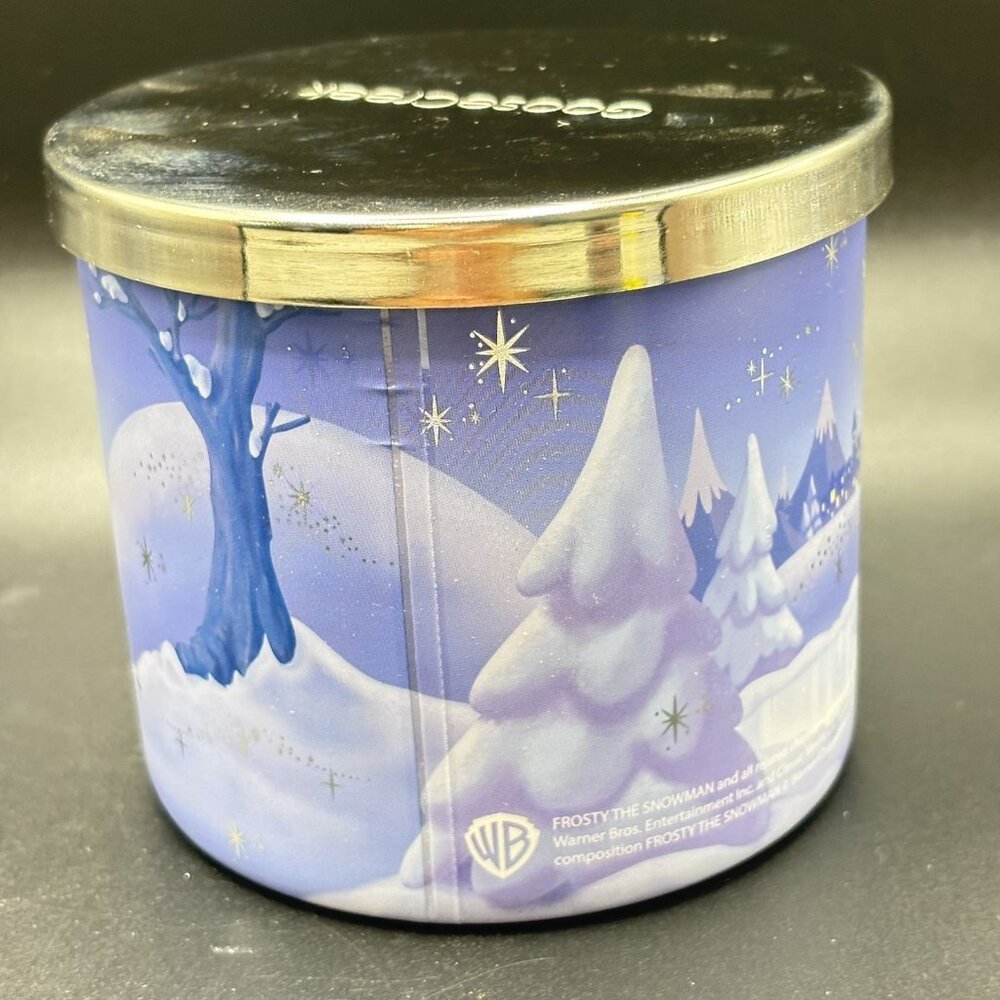Goose Creek Frosty The Snowman 3 Wick Jar Candle Snow Much Fun Peppermint 14.5oz - Picture 6 of 16